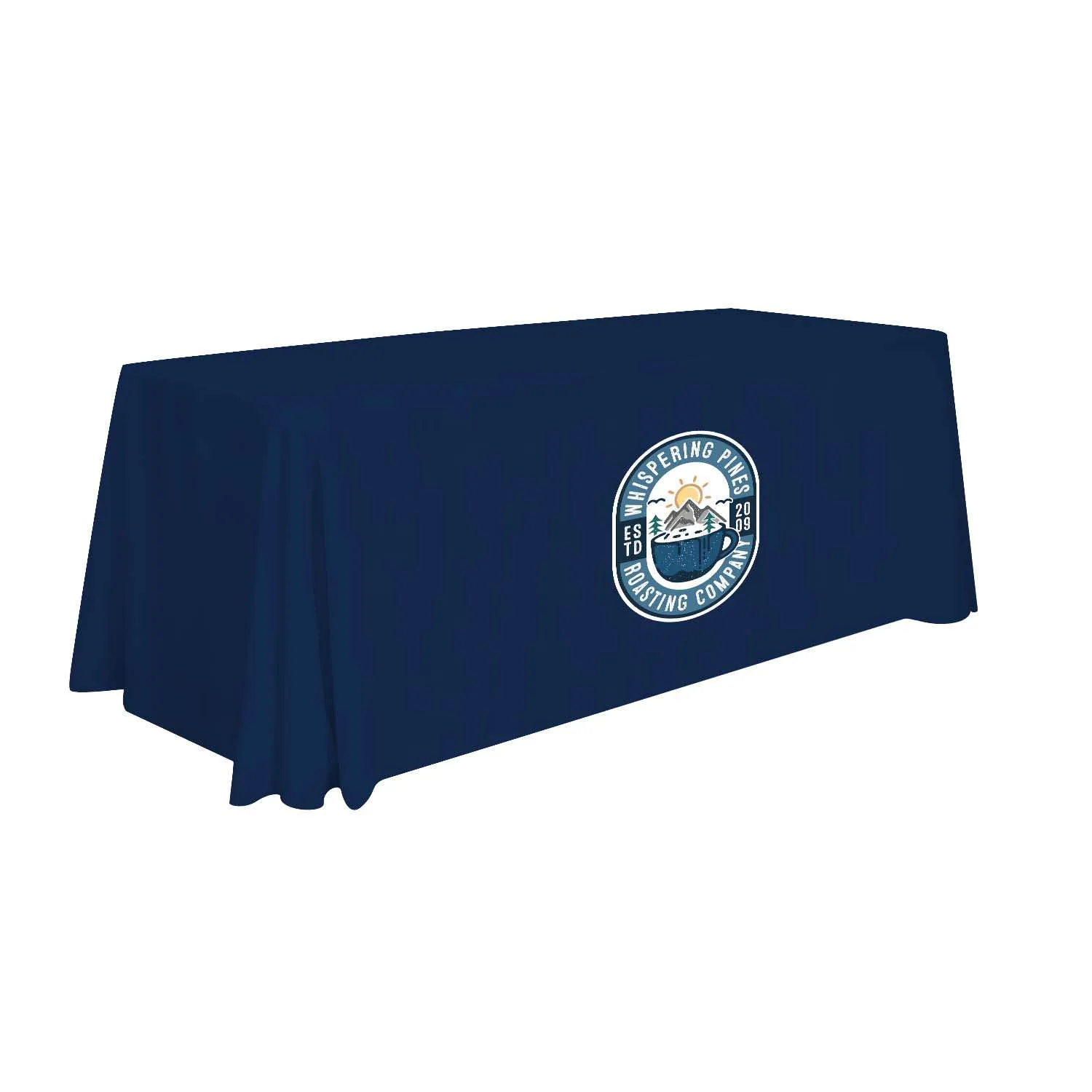 6' Stain Resistant Pro 3-Sided Throw Full-Color Imprint
