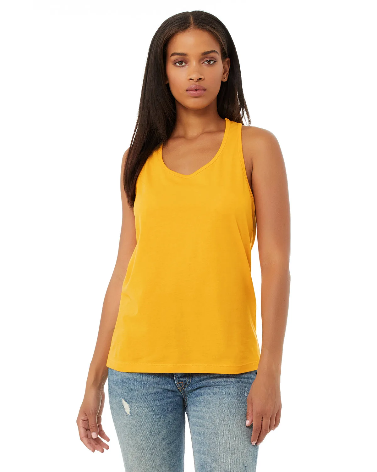 BELLA+CANVAS Ladies' Jersey Racerback Tank view 5