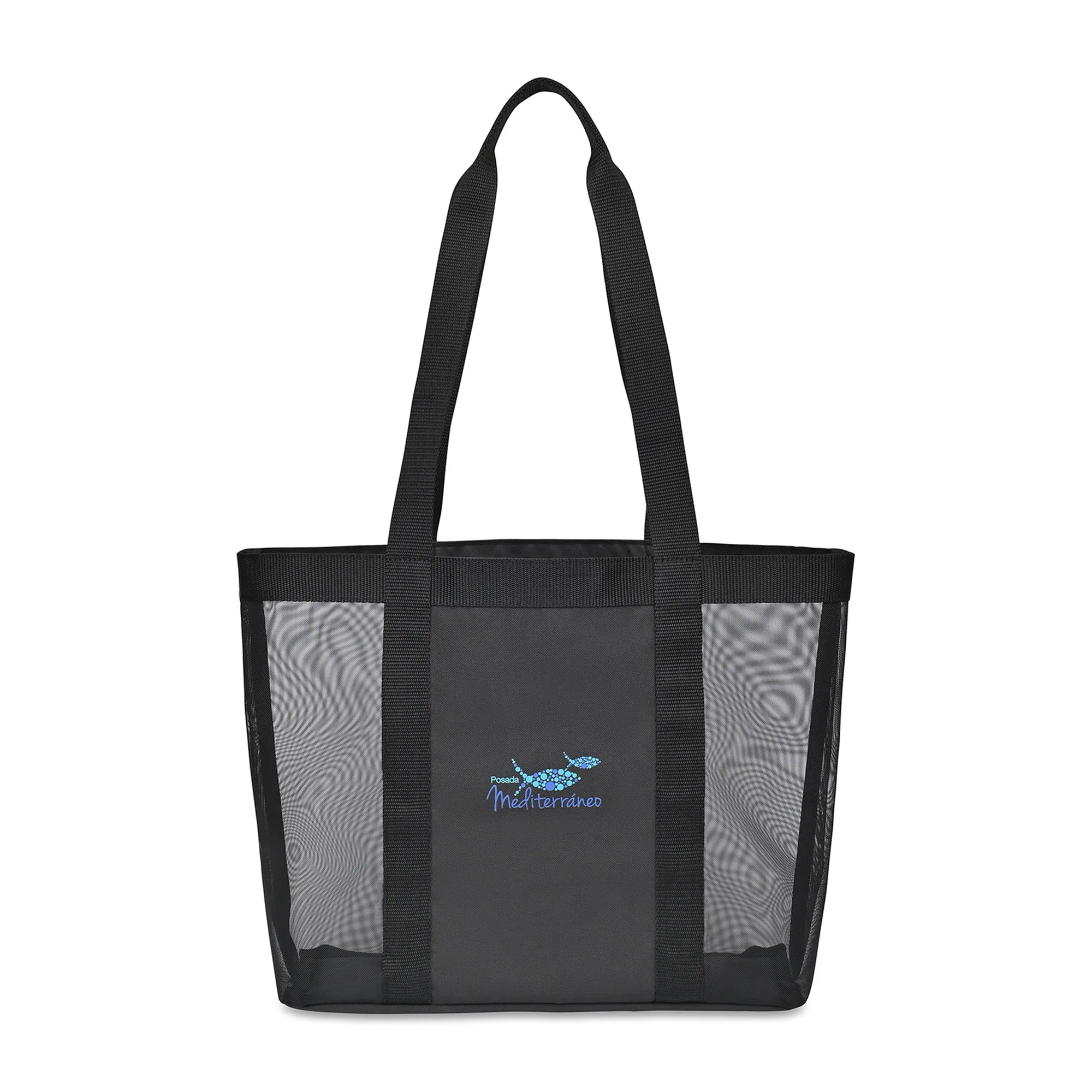 Mesh Tote Bag - Black