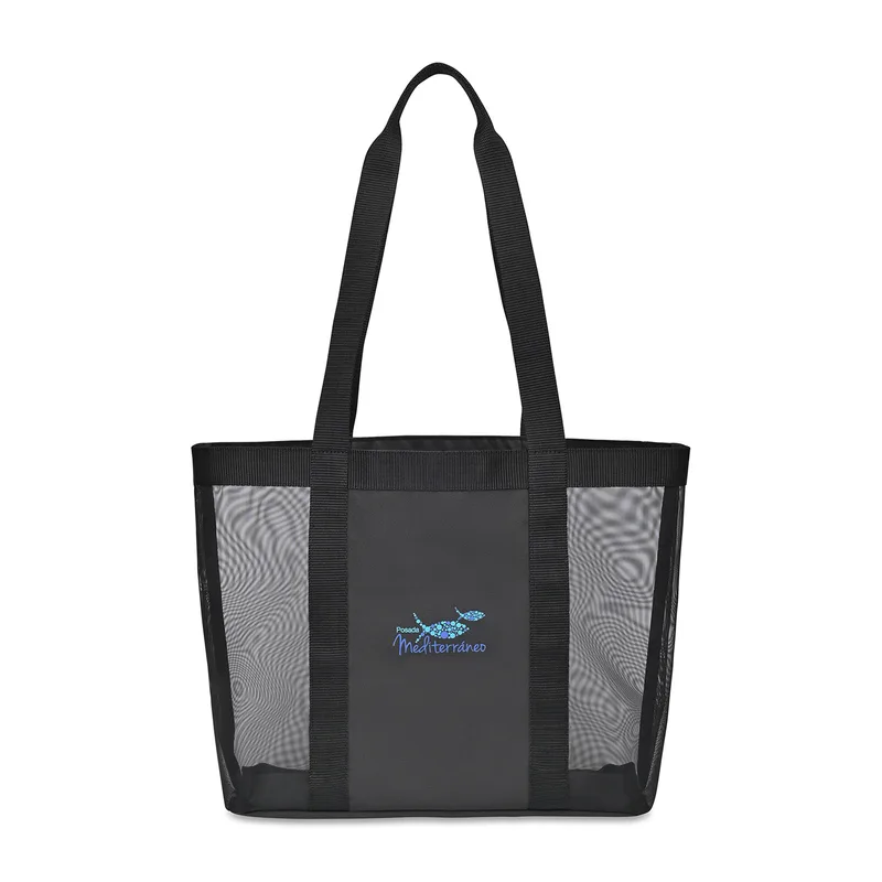 Mesh Tote Bag - Black