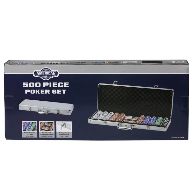 Escalade Sports American Legend - 500-Piece Poker Chip Set