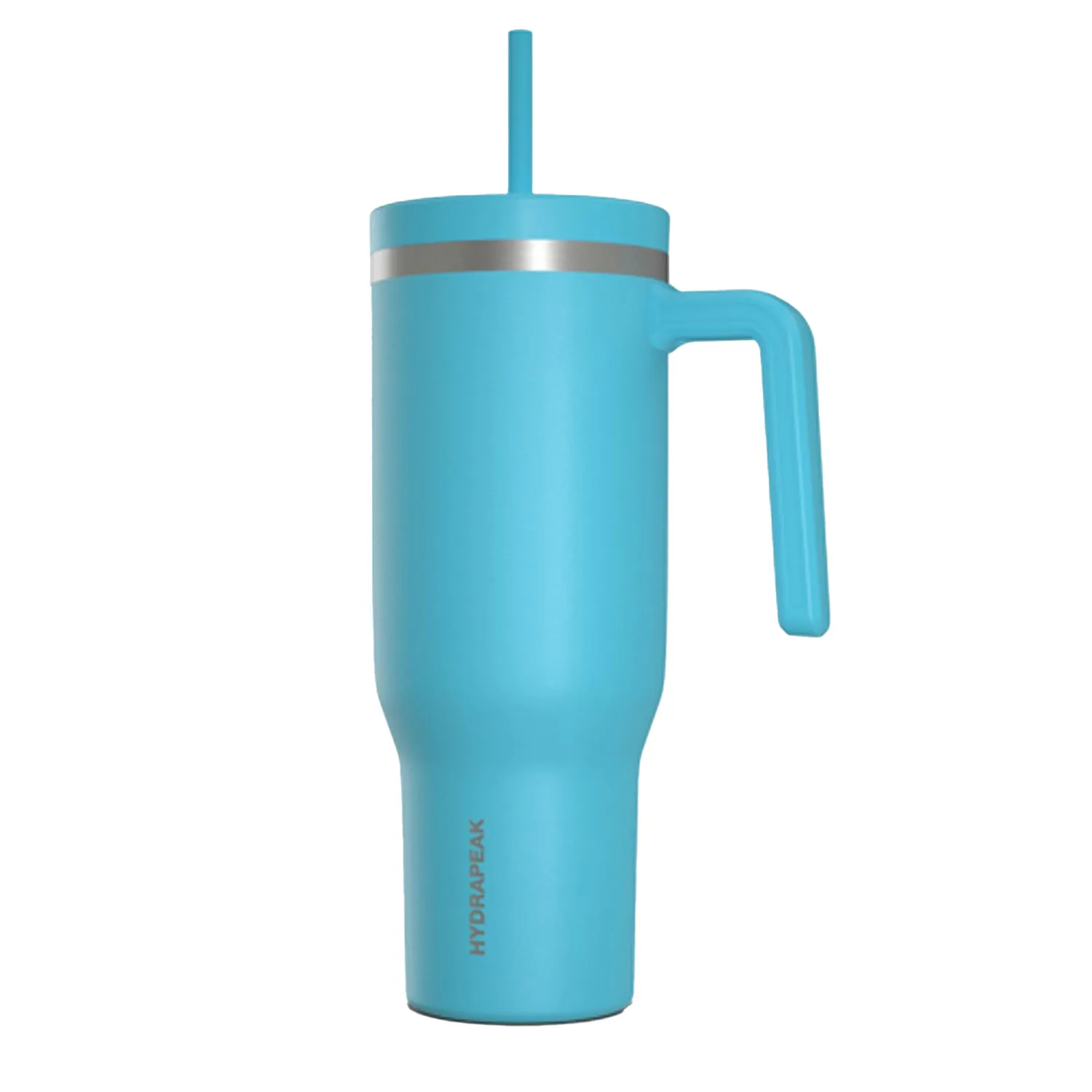 40 oz Hydrapeak® Stainless Steel Insulated Tumbler With Handle and Straw Lid view 3