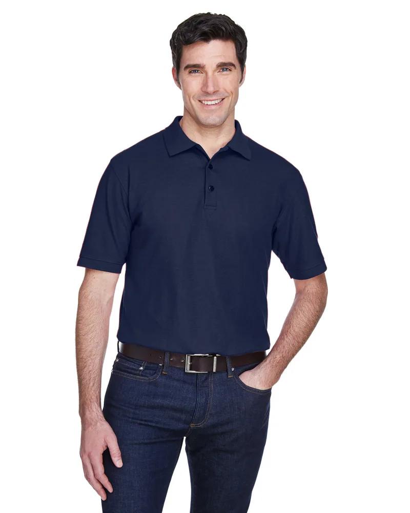 ULTRACLUB Men's Whisper Piqué Polo view 5