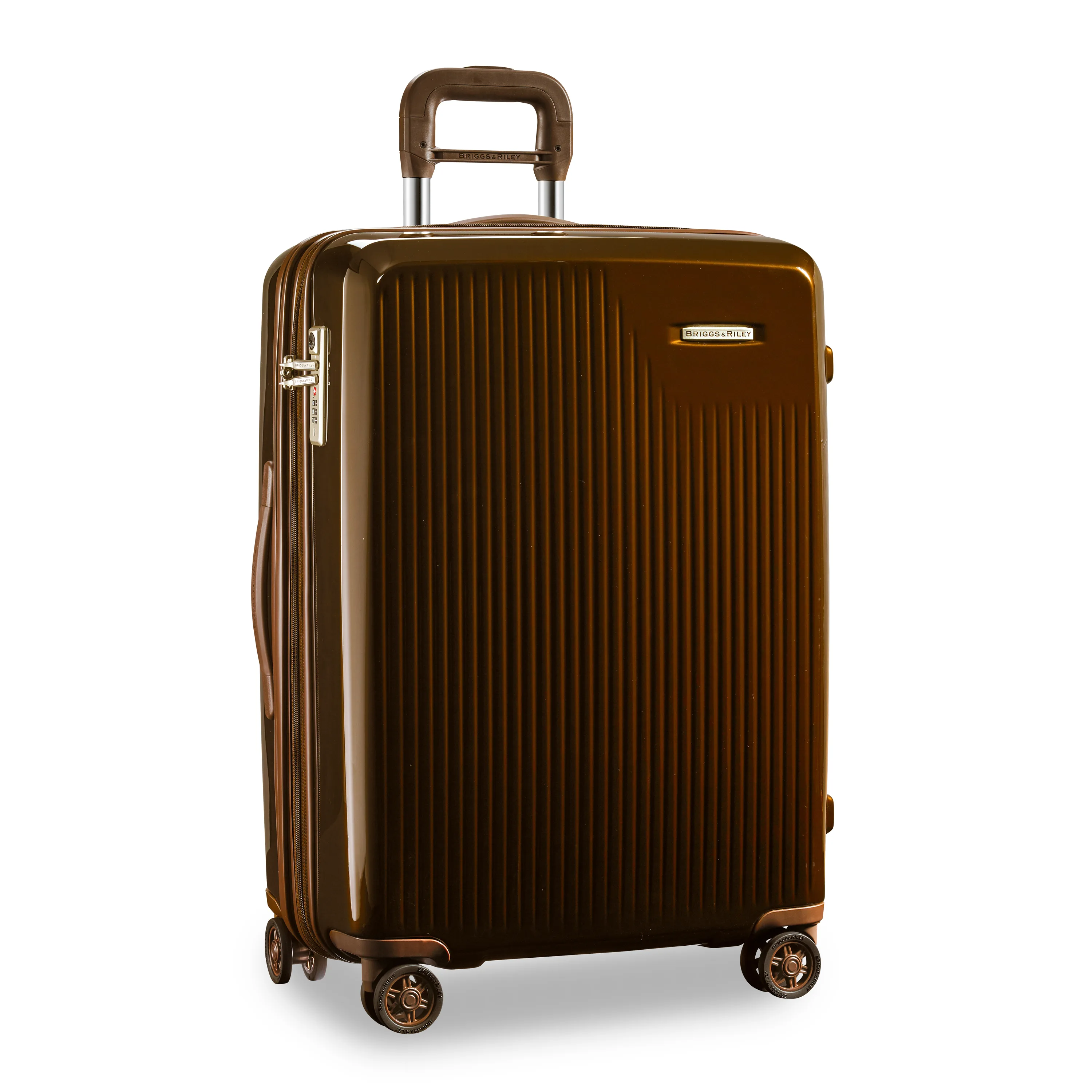 Briggs & Riley™ Sympatico Medium Expandable Spinner Bag (Bronze)