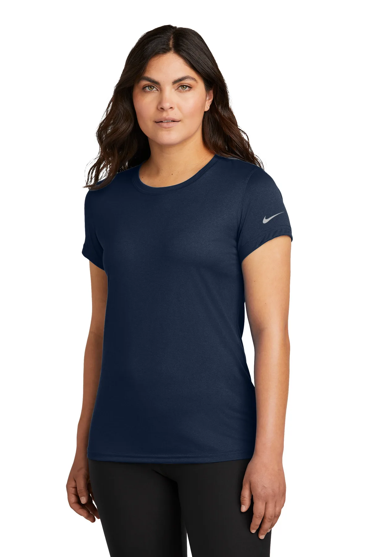 Nike Women's Swoosh Sleeve rLegend Tee view 2