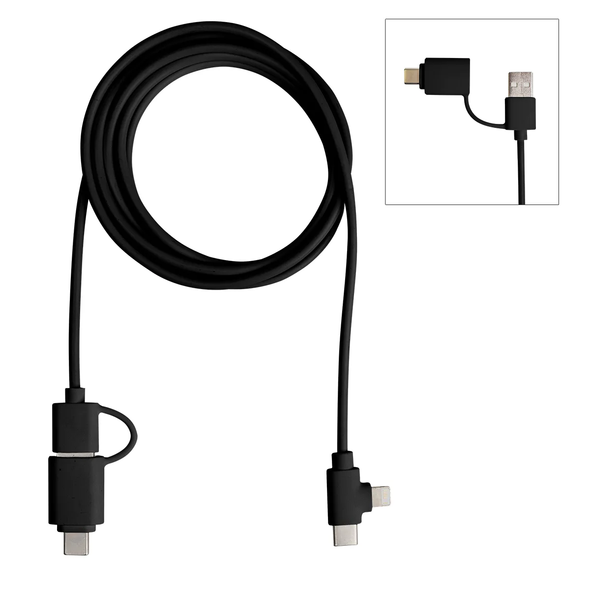5' Recycled Charging Cable view 3