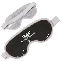 ComfortClay® Plush Eye Mask — Black