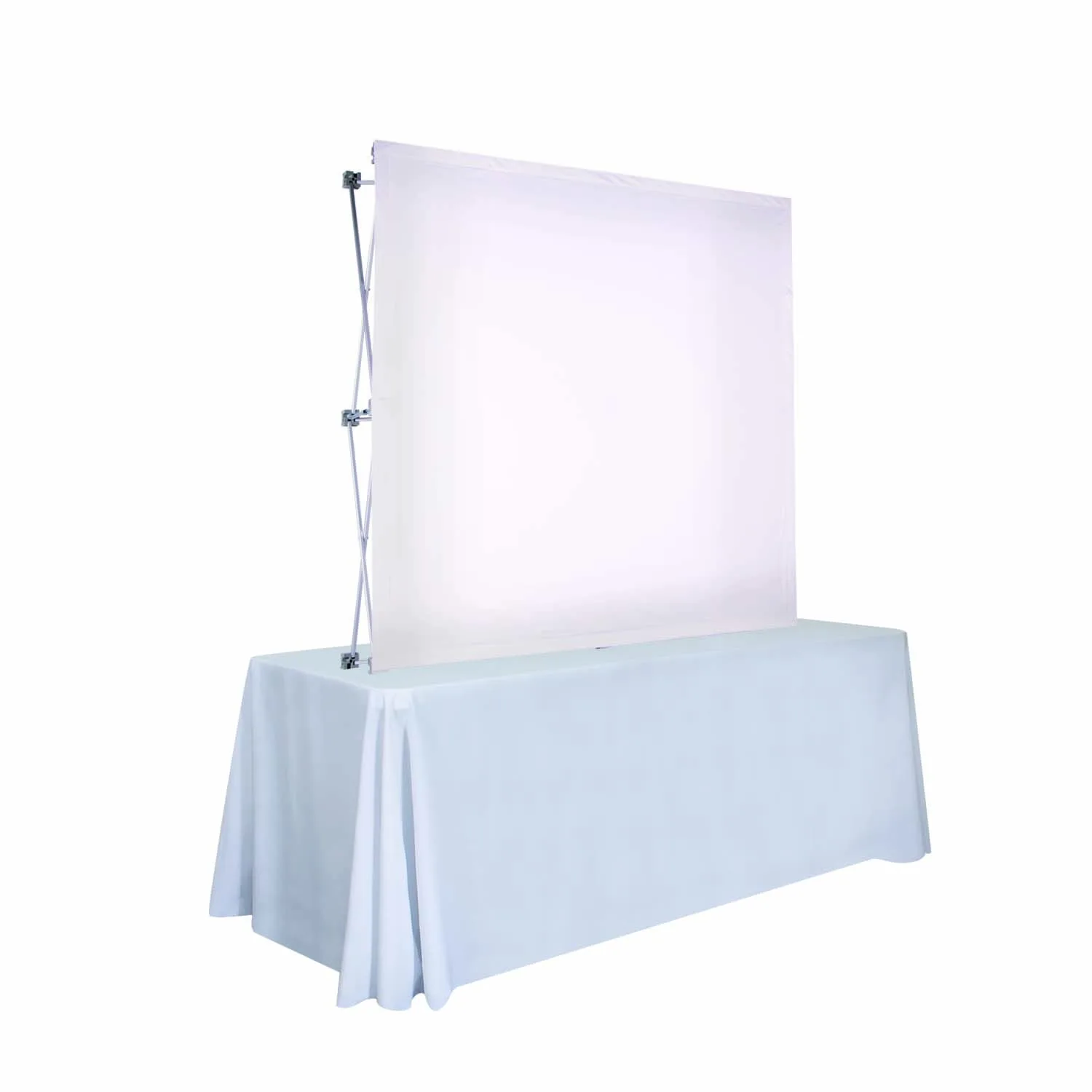 6' Straight Splash Tabletop Face Kit (Block-Out Fabric) view 2