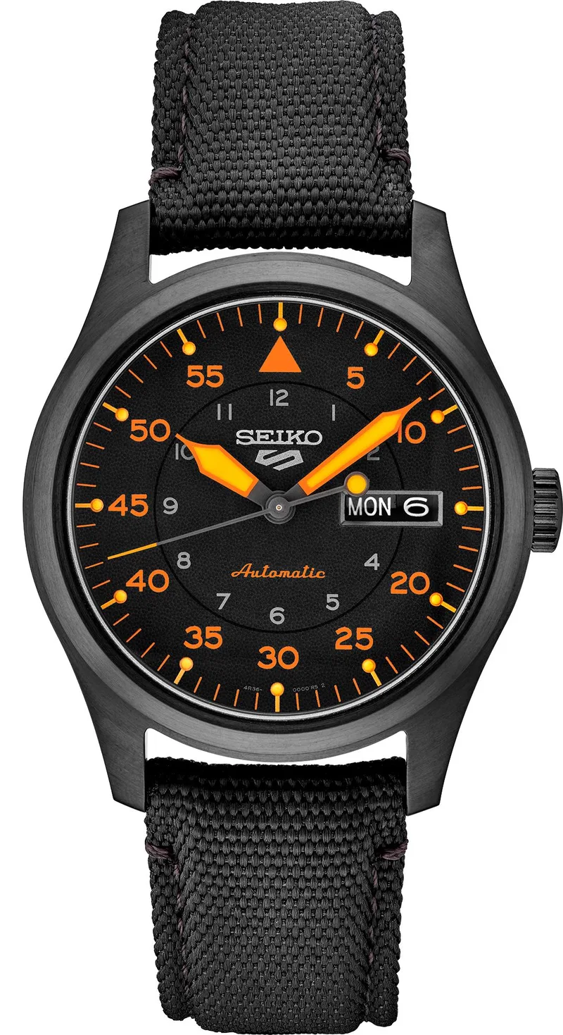 Seiko Watch 5 Sport Bif Black Dial