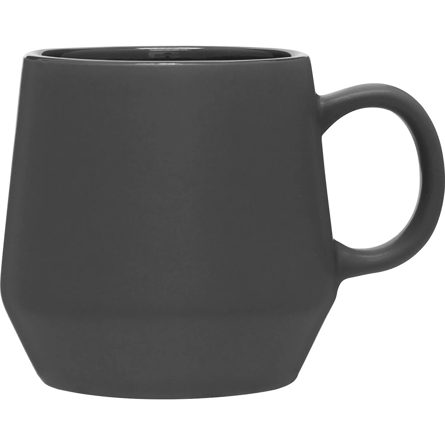 16 oz Verona Ceramic Mug (Matte Storm Gray) view 2