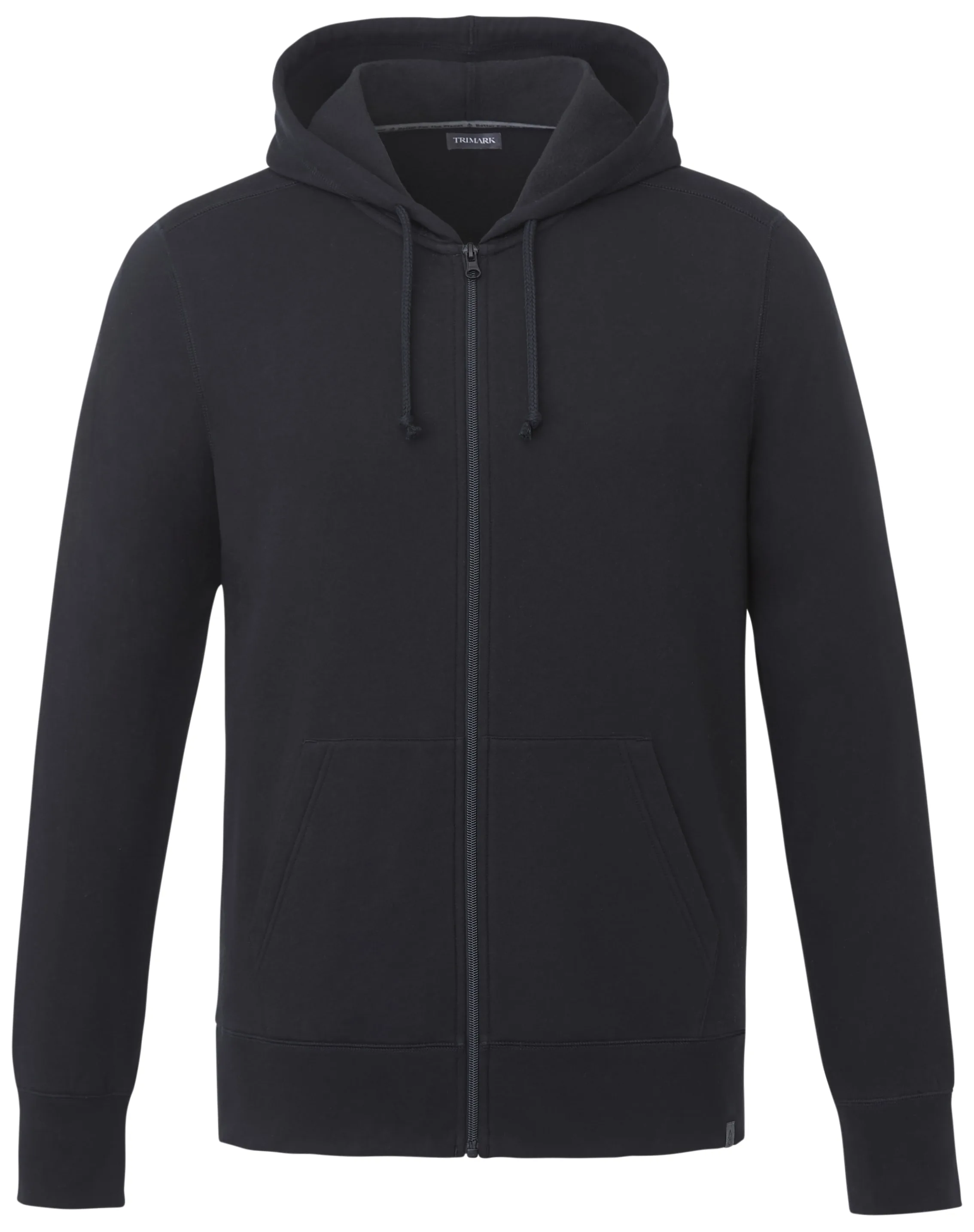Men's ARGUS Eco Fleece Full Zip Lightweight Hoodie view 2