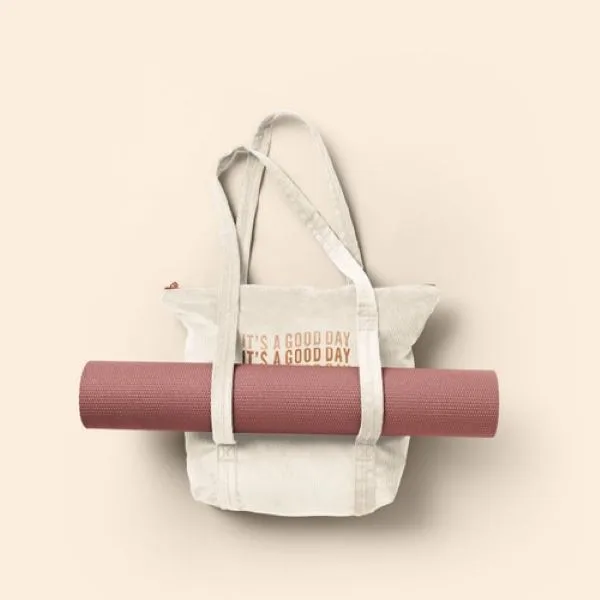 Twinkles Yoga Corduroy Tote view 3