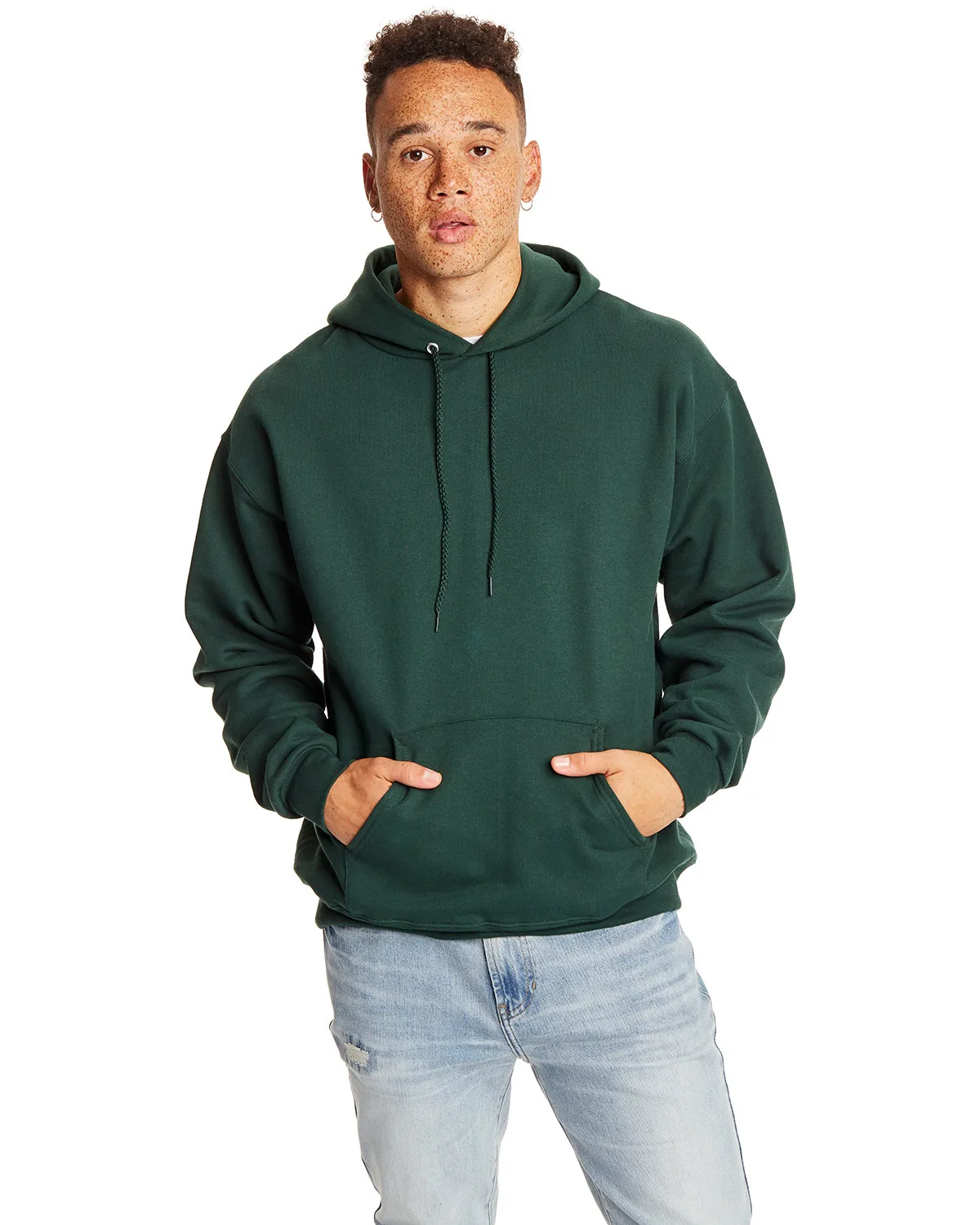 Hanes Printables Adult Ultimate Cotton® Pullover Hooded Sweatshirt view 5