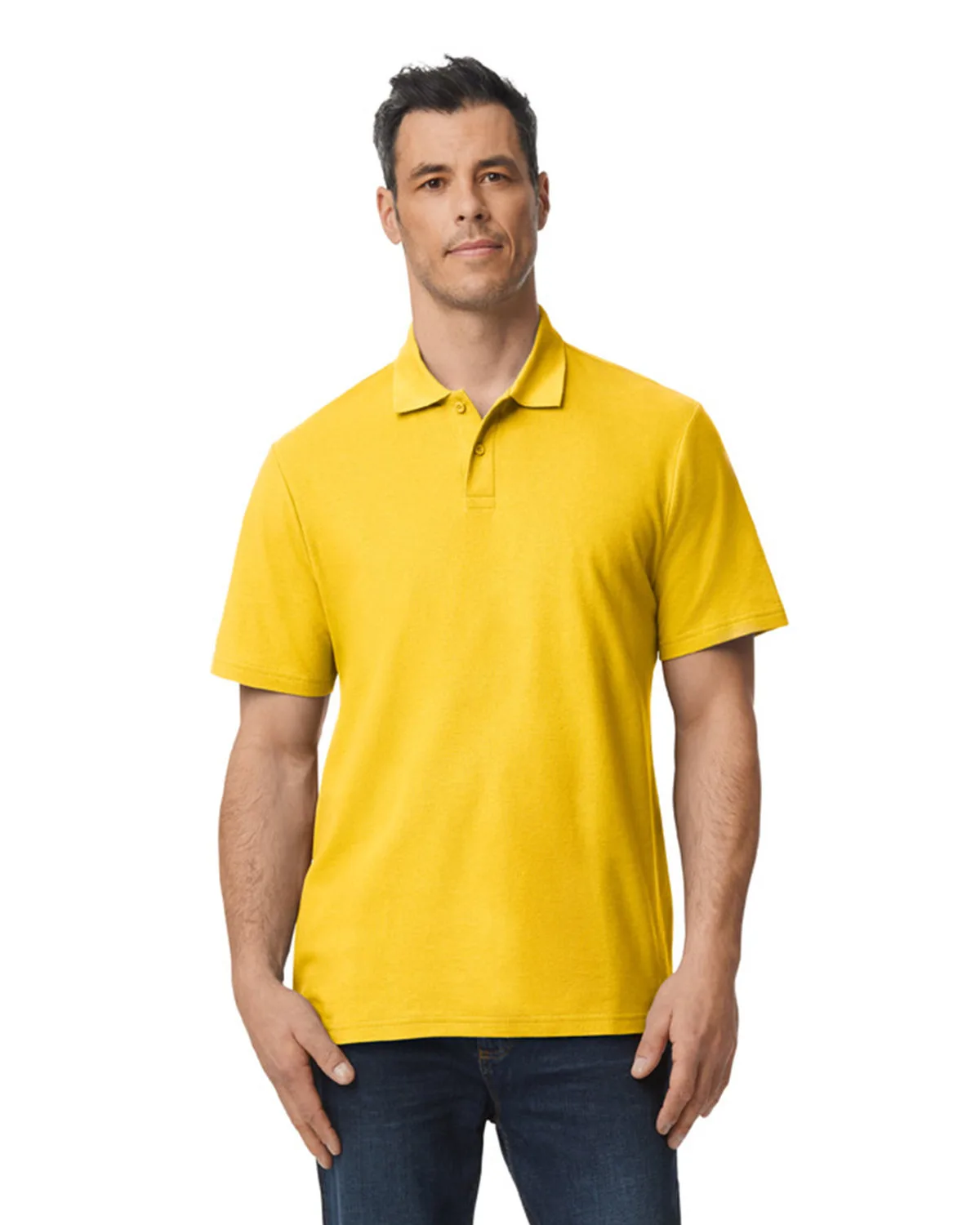 Gildan Men's Softstyle Double Pique Polo view 4