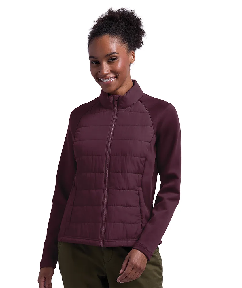Women's Lotus Hybrid Puffer Jacket view 4