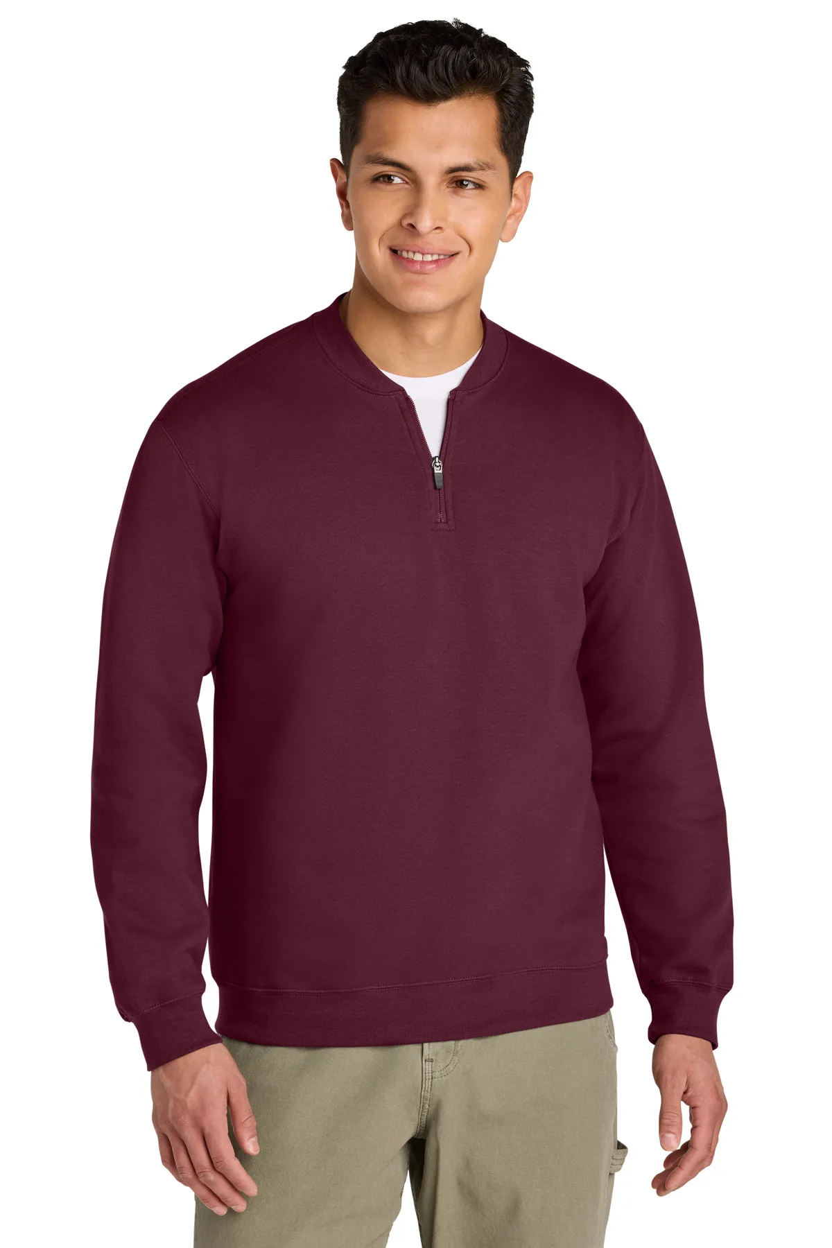 Gildan® Softstyle® Midweight Fleece 1/4-Zip view 4