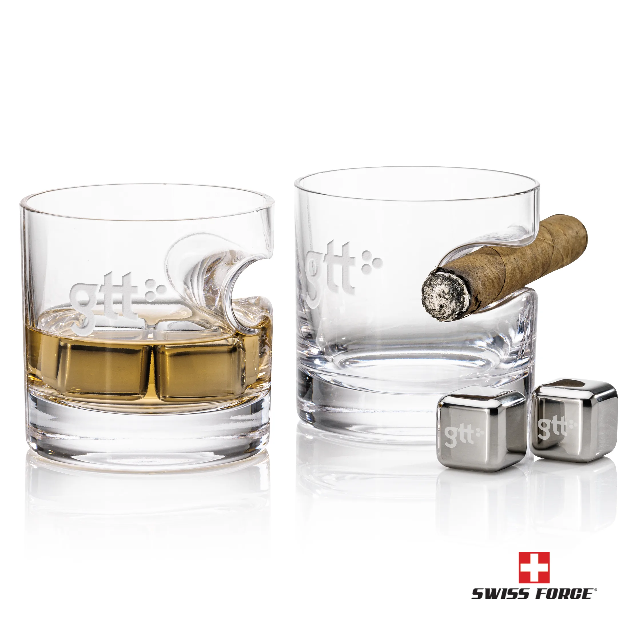 Whiskey Stone Set, Laser Engraving