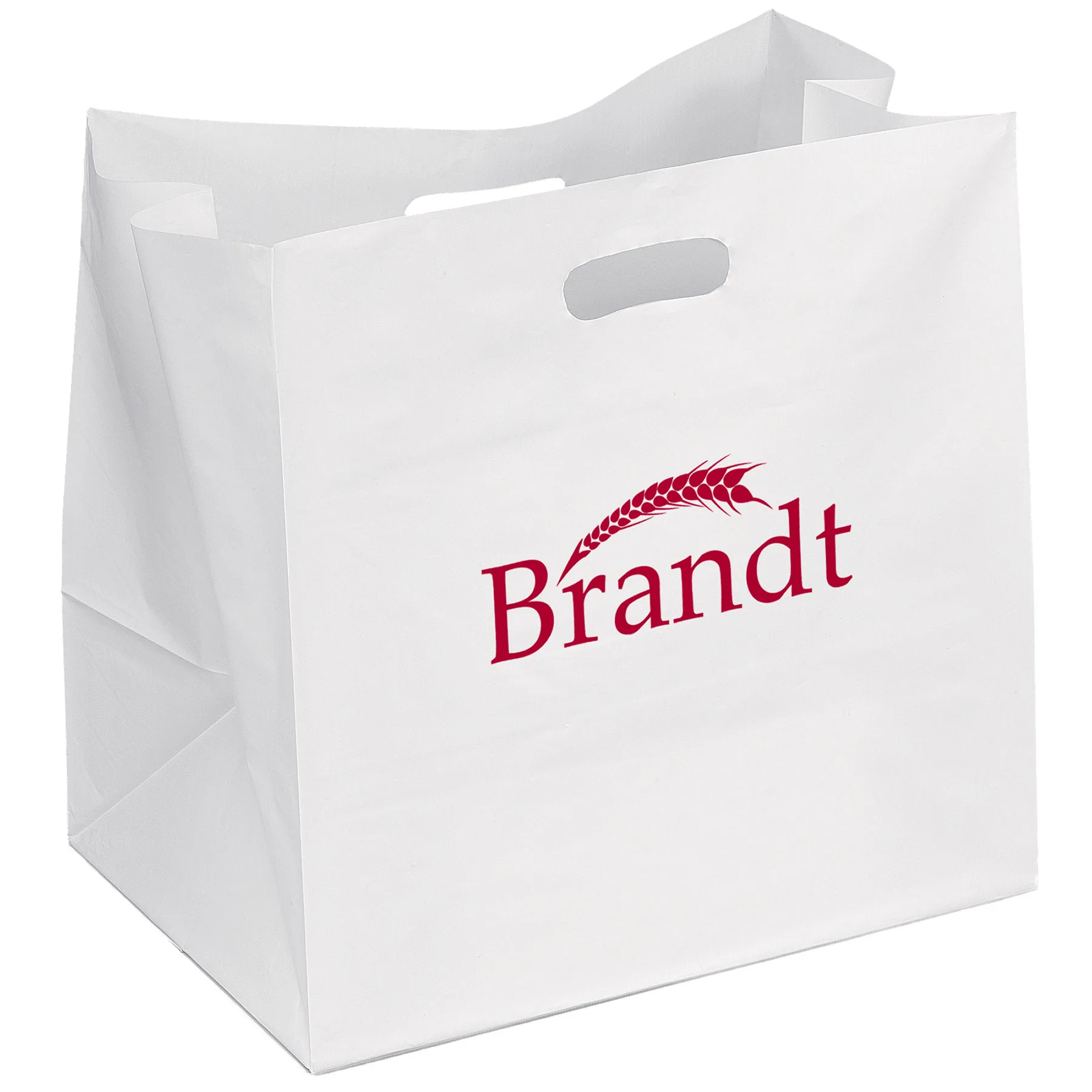 Chuckwagon™ Take-Out Bag - Flexo Ink Print (14" x 10" x 14")