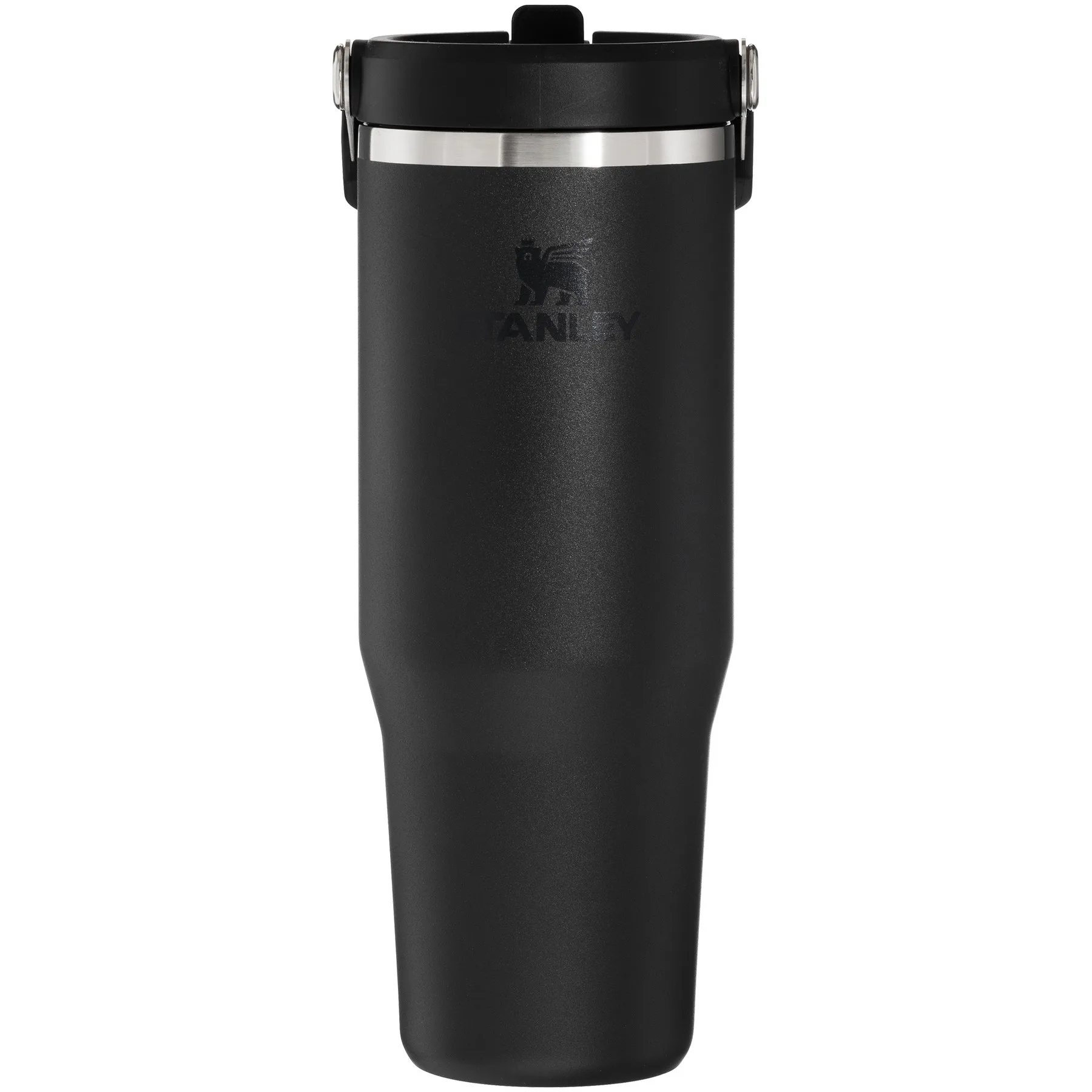 30 oz Stanley IceFlow 2.0 Stainless Steel Water Bottle (Black) view 2