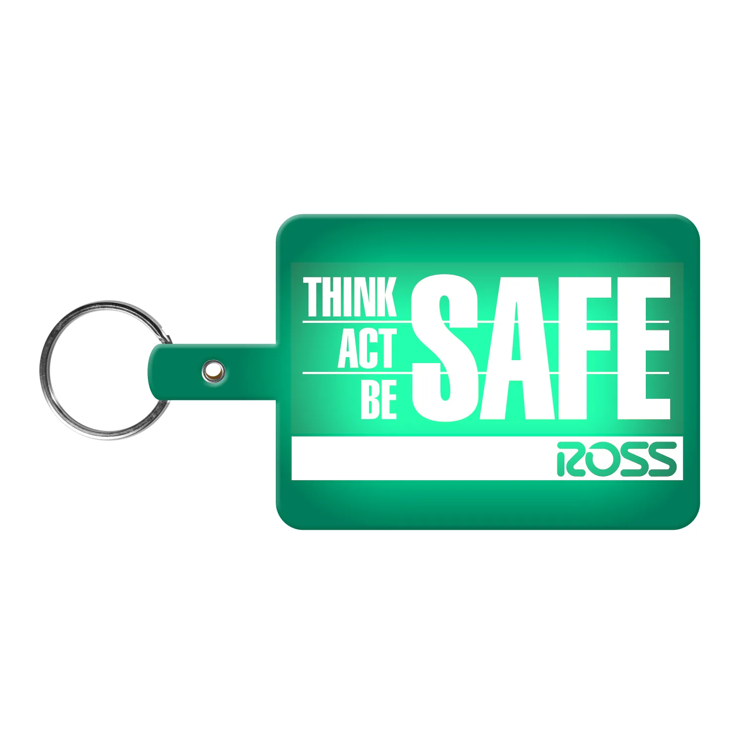 Large Rectangle Flexible Key Tag view 6