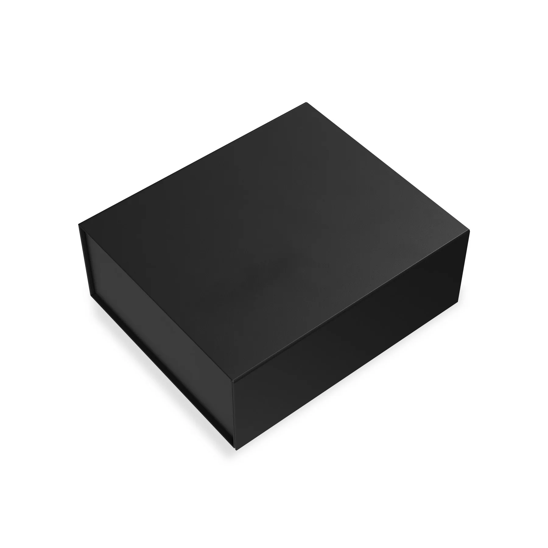 Medium Matte Black Magnetic Gift Box view 3