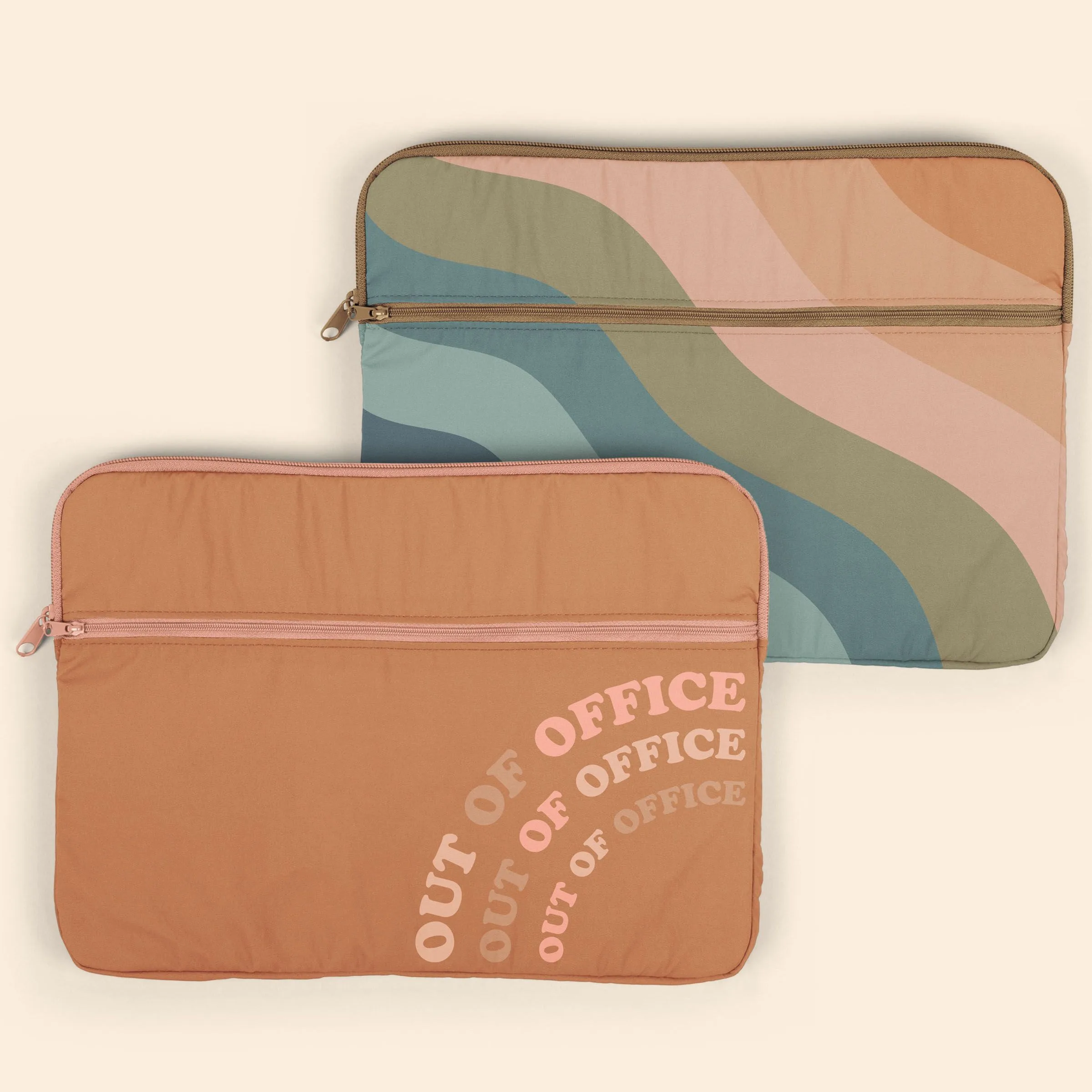 Zippered Pocket Laptop Sleeves - 4cp Nylon