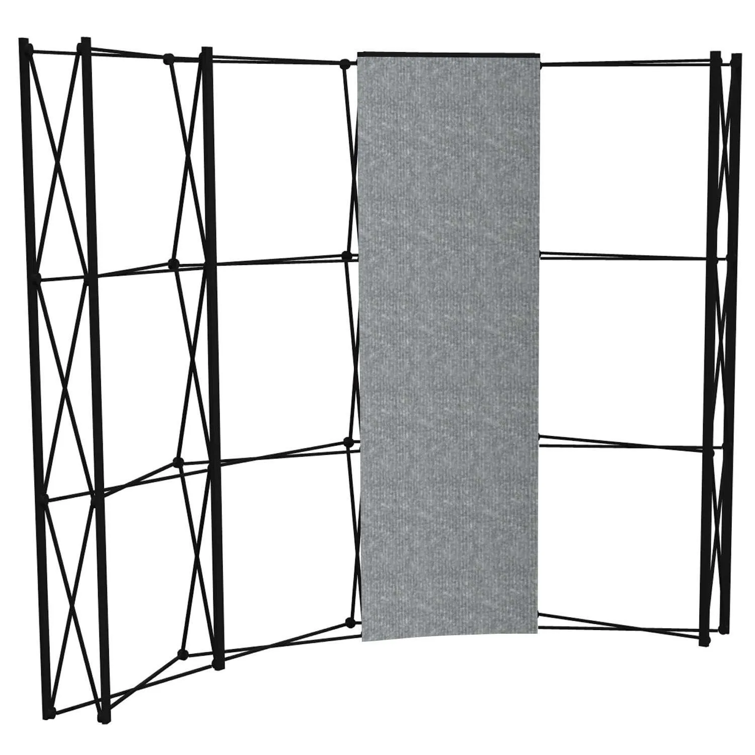 Curved ARISE Center Panel (Fabric) view 4
