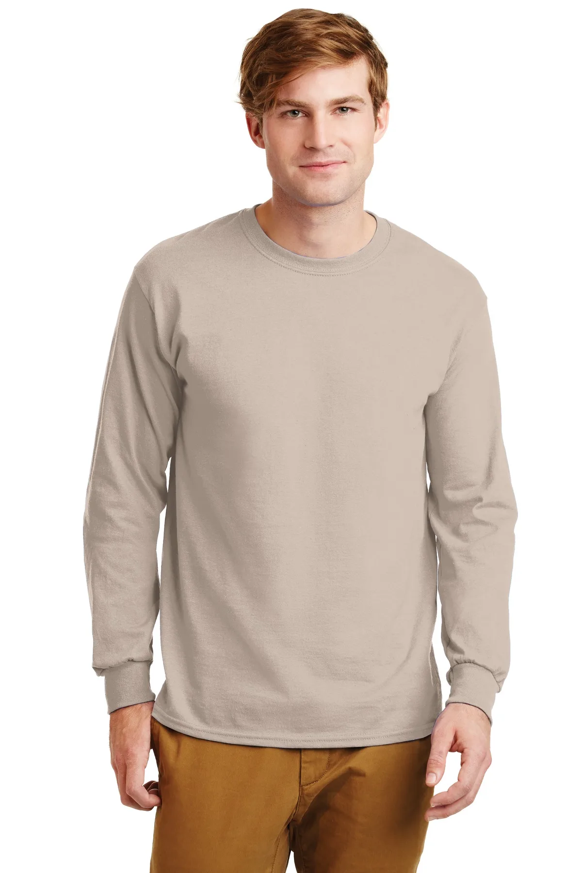 Gildan® - Ultra Cotton® 100% US Cotton Long Sleeve T-Shirt. view 2