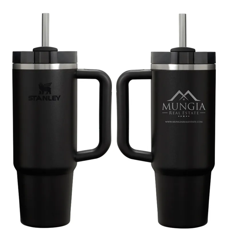 30 Oz. Stanley® Drinkware Quencher H2.0 Flowstate™ Tumbler in Black