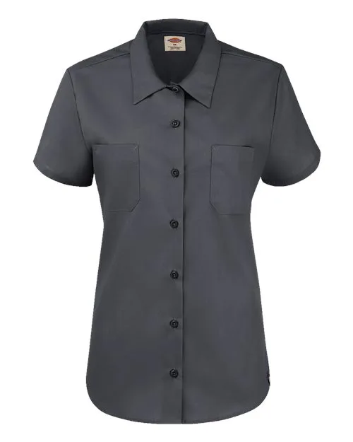 Dickies® Women's Industrial Short Sleeve Work Shirt