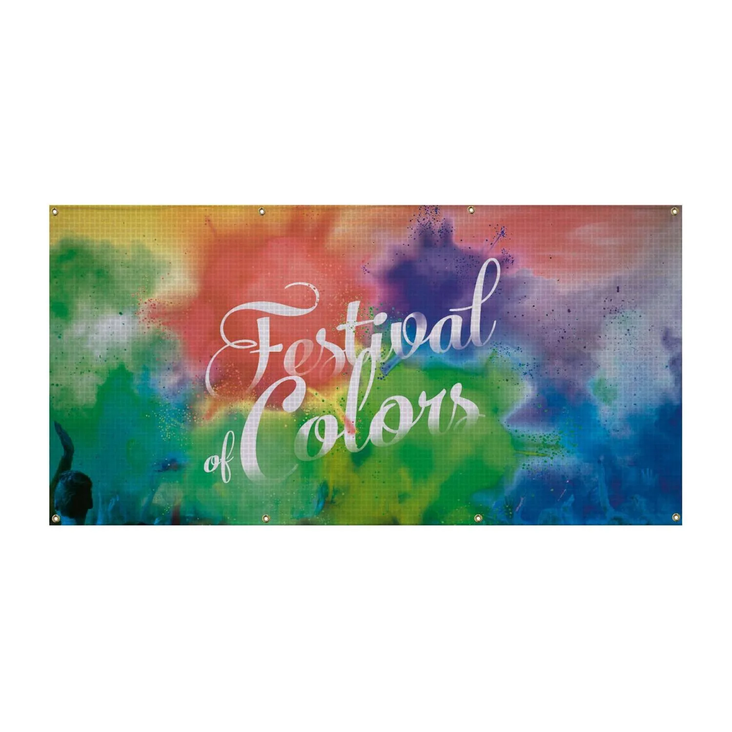 3' x 6' 9 oz. Mesh Vinyl Banner Single-Sided view 4