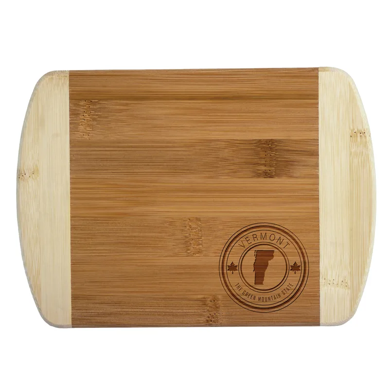 Vermont State Stamp 2-Tone Bar Board