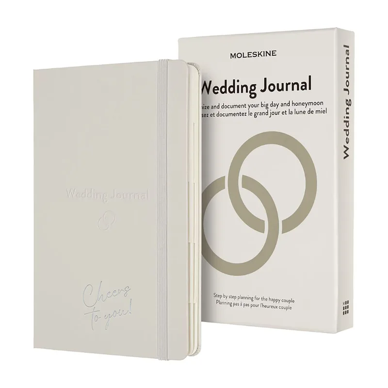 Moleskine® Passion Journal - Wedding - Pearl Grey