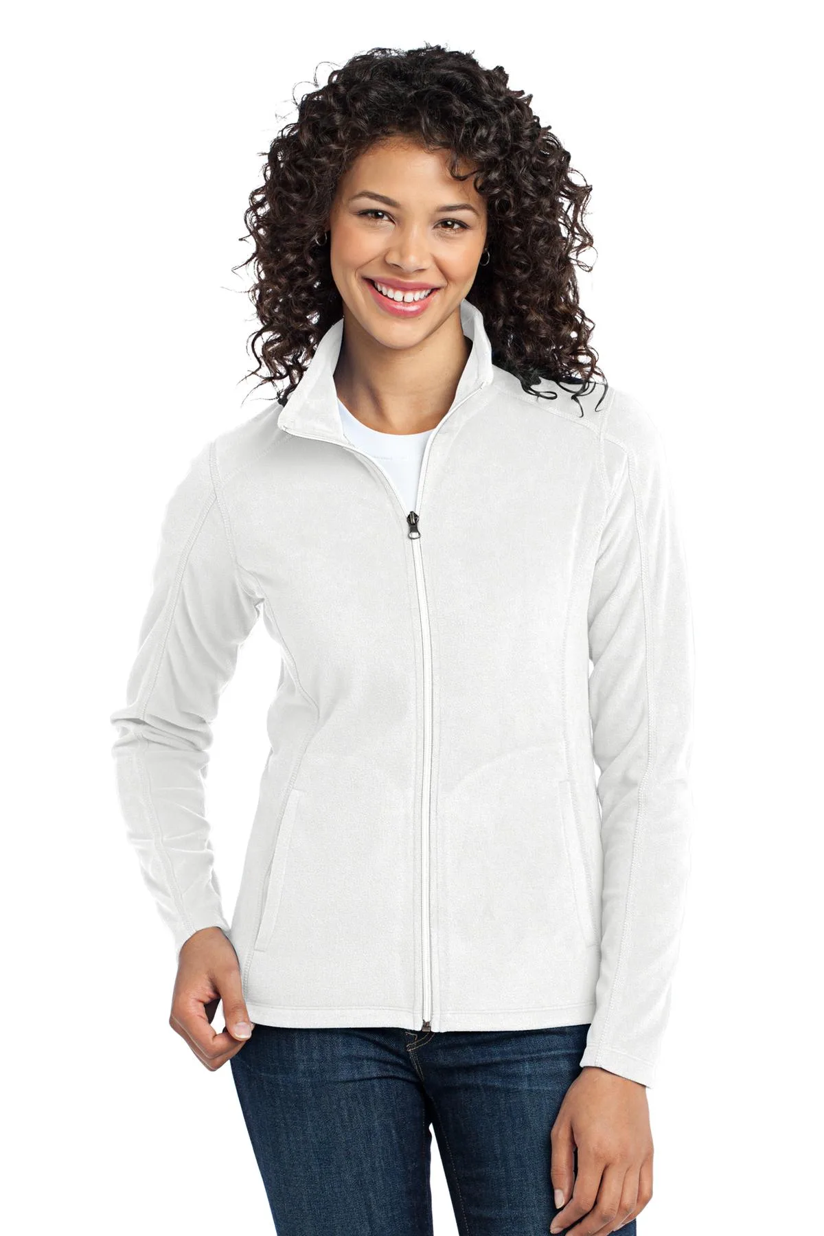 Port Authority® Women's Microfleece Jacket. view 5