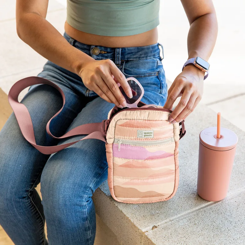 Portrait Crossbody Bag (Puff Puff)