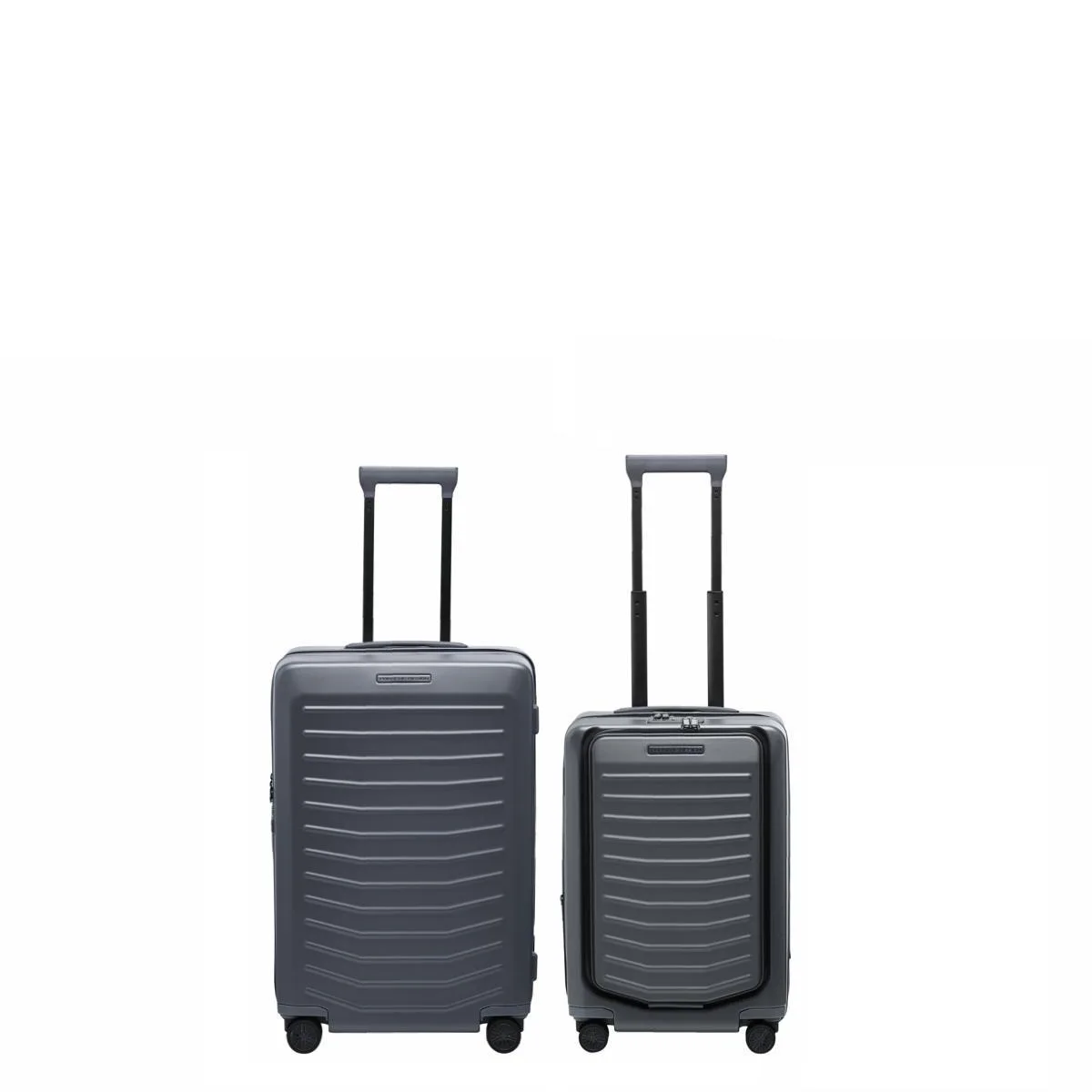 Bric's Porsche Roadster By Bric's 21 And 27" Expandable Set Luggage - Anthracite Gray Matte
