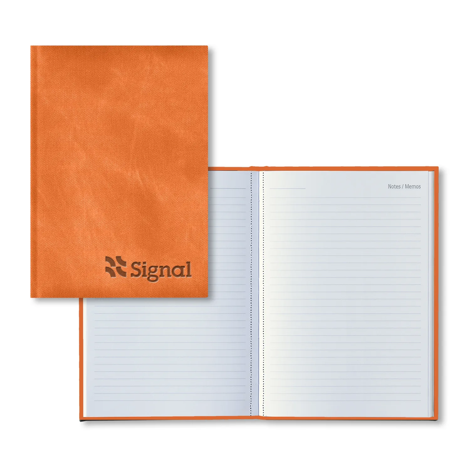 Castelli Lovere Medio Lined White Perf Page Notes & Memos Journal view 6