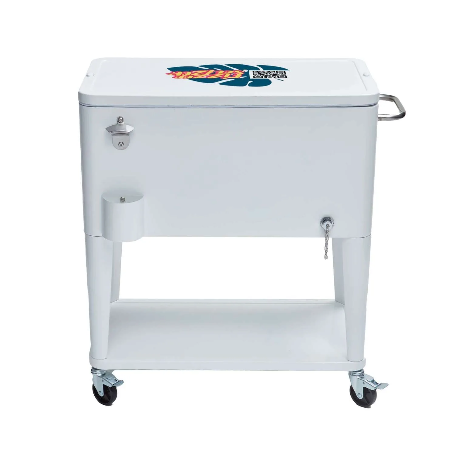 Raise the Bar Cooler, Front & Top Imprint view 4