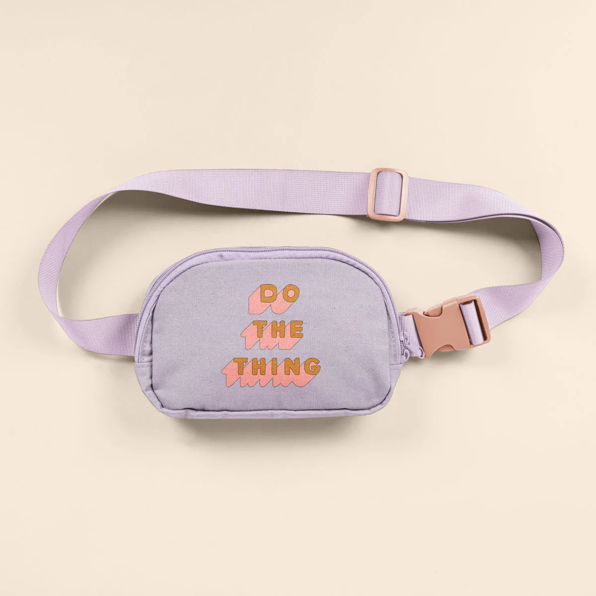 Purple Logo Strap View