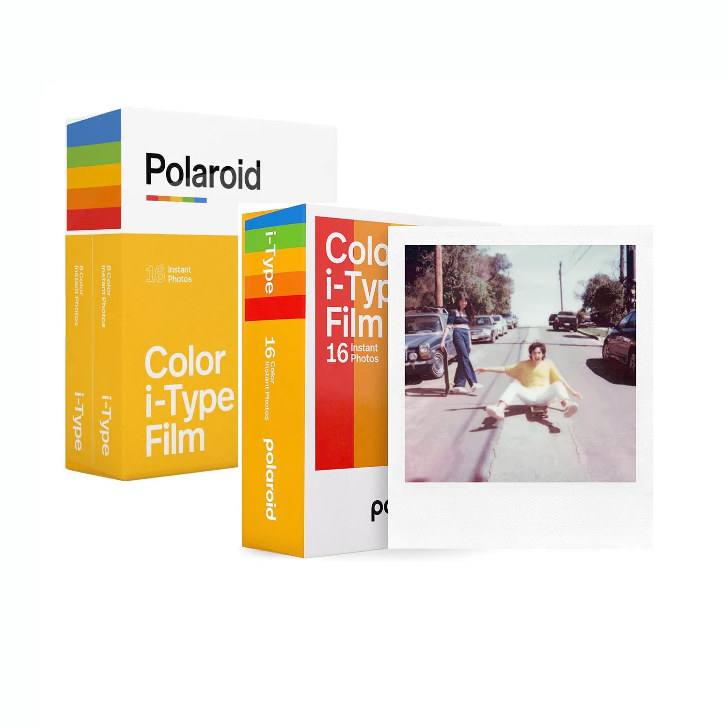 Polaroid Polaroid 2 Double Packs Of Color Film For I-Type
