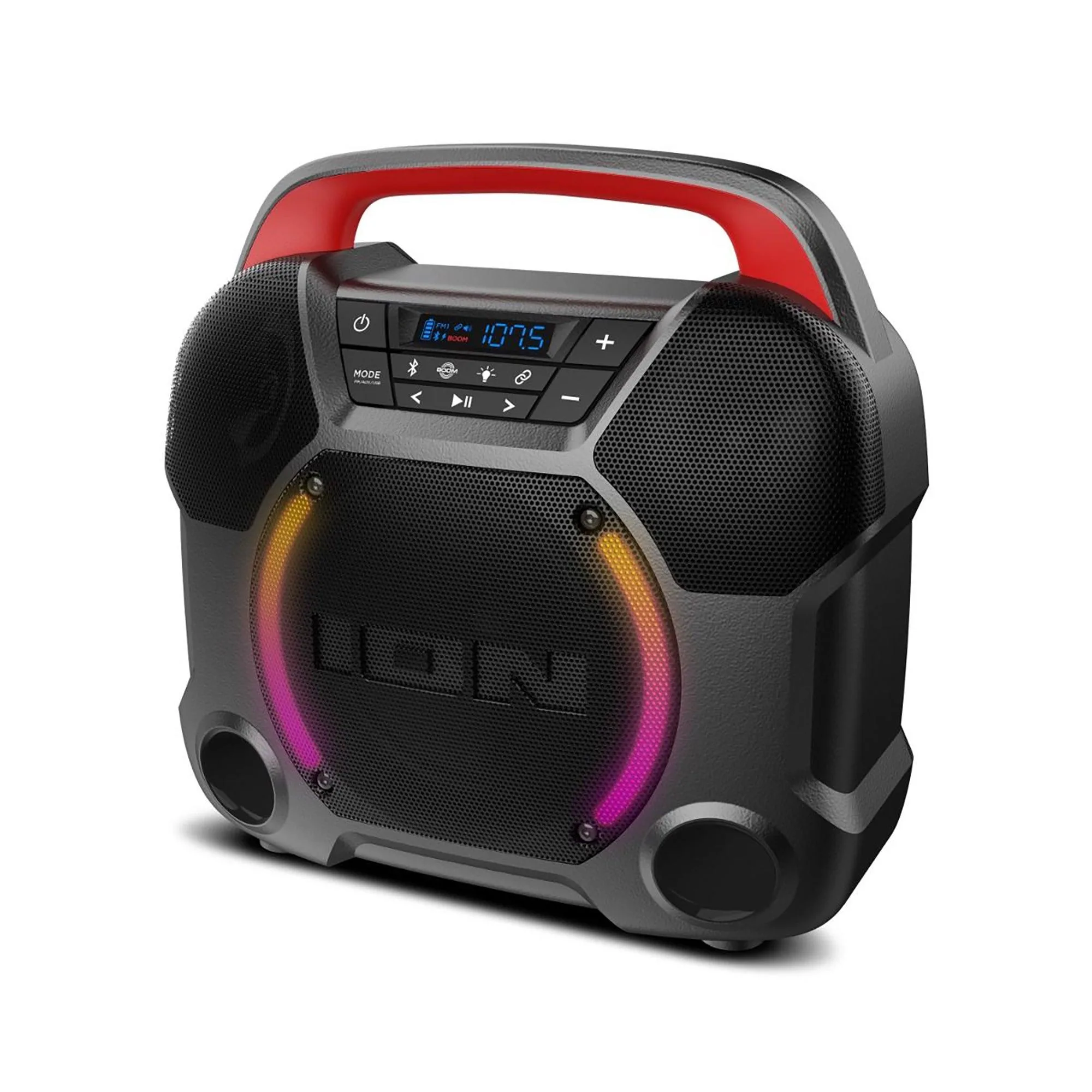 Ion Audio Pathfinder Go Portable All-Weather Bluetooth Speaker W/ Lights