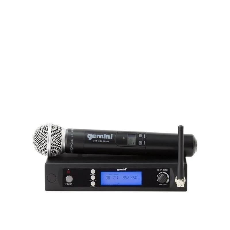 Gemini Uhf Handheld Wireless Microphone System