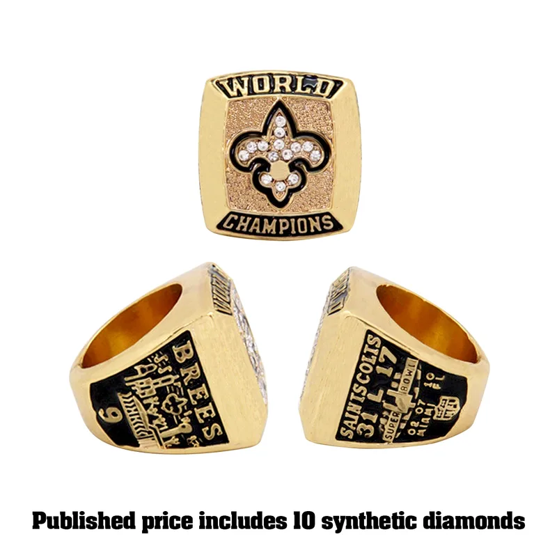 Replica Championship Ring - Shiny Gold
