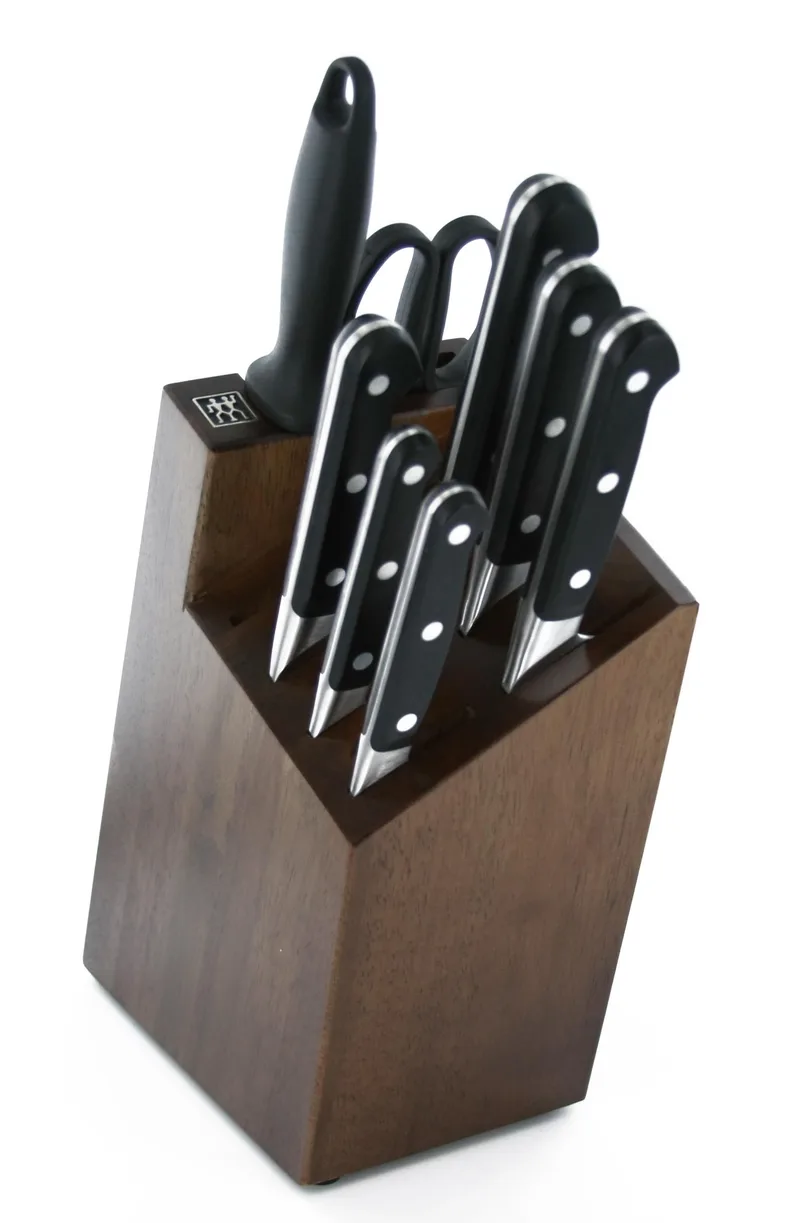 JA Henckels Zwilling Pro 9-Piece Knife Block Set