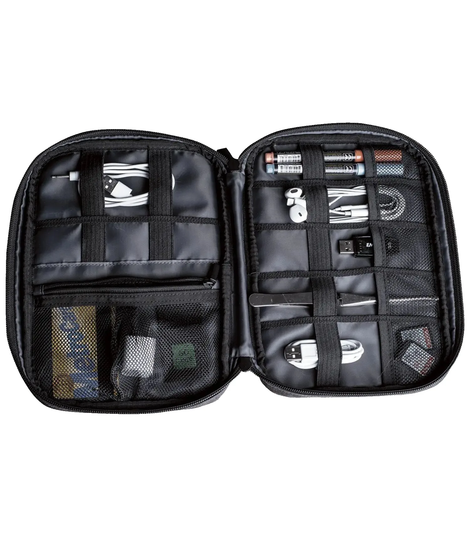 Zippered Tech Organizer Carrying Case view 3