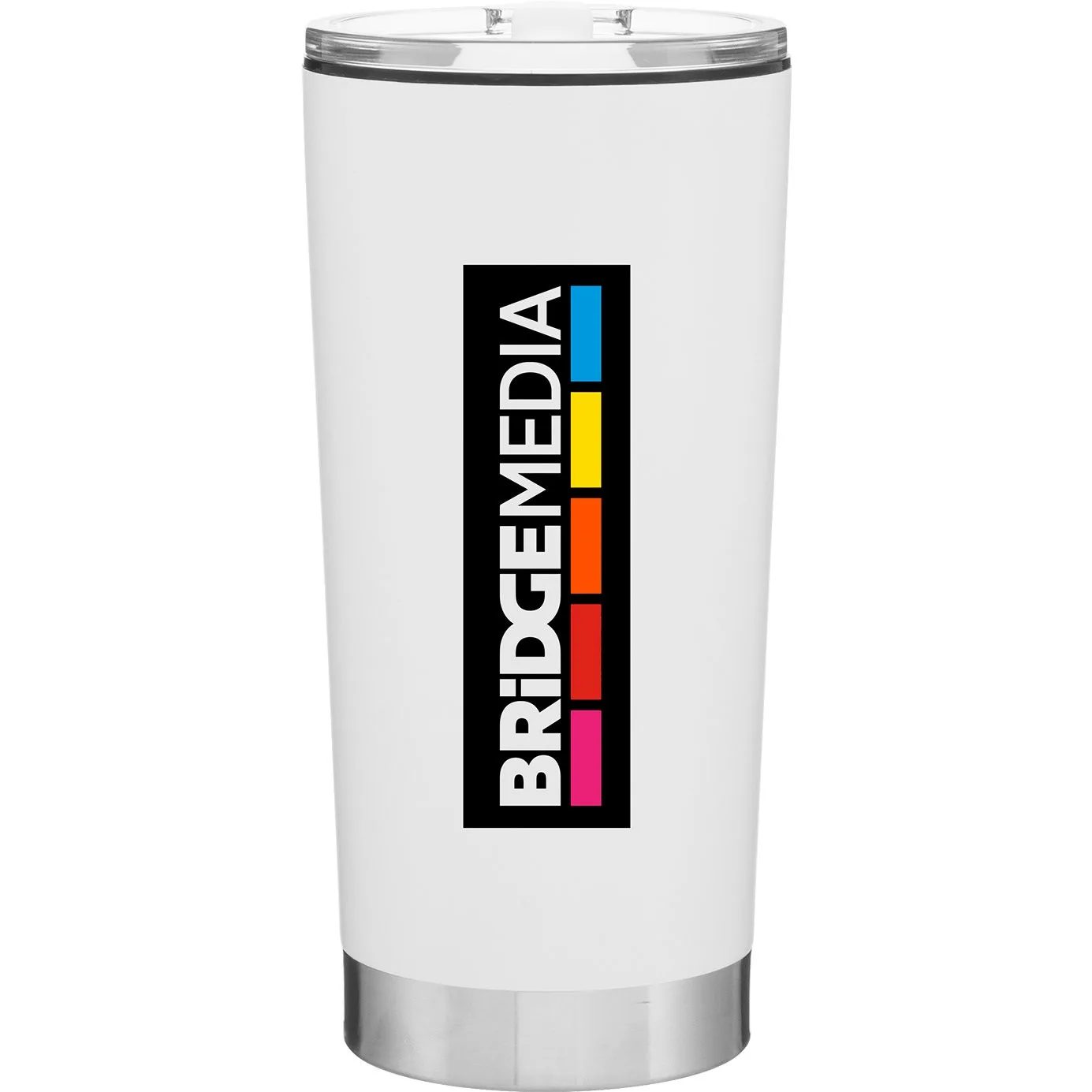 20 oz h2go Fargo Travel Tumbler (Matte White)
