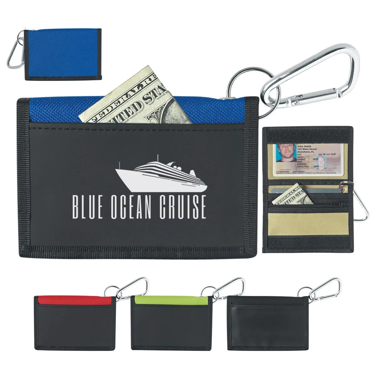 Wallet With Carabiner view 2