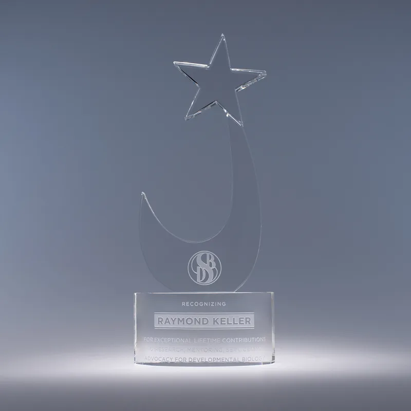 Sensation Star - Clear - 11.25"H