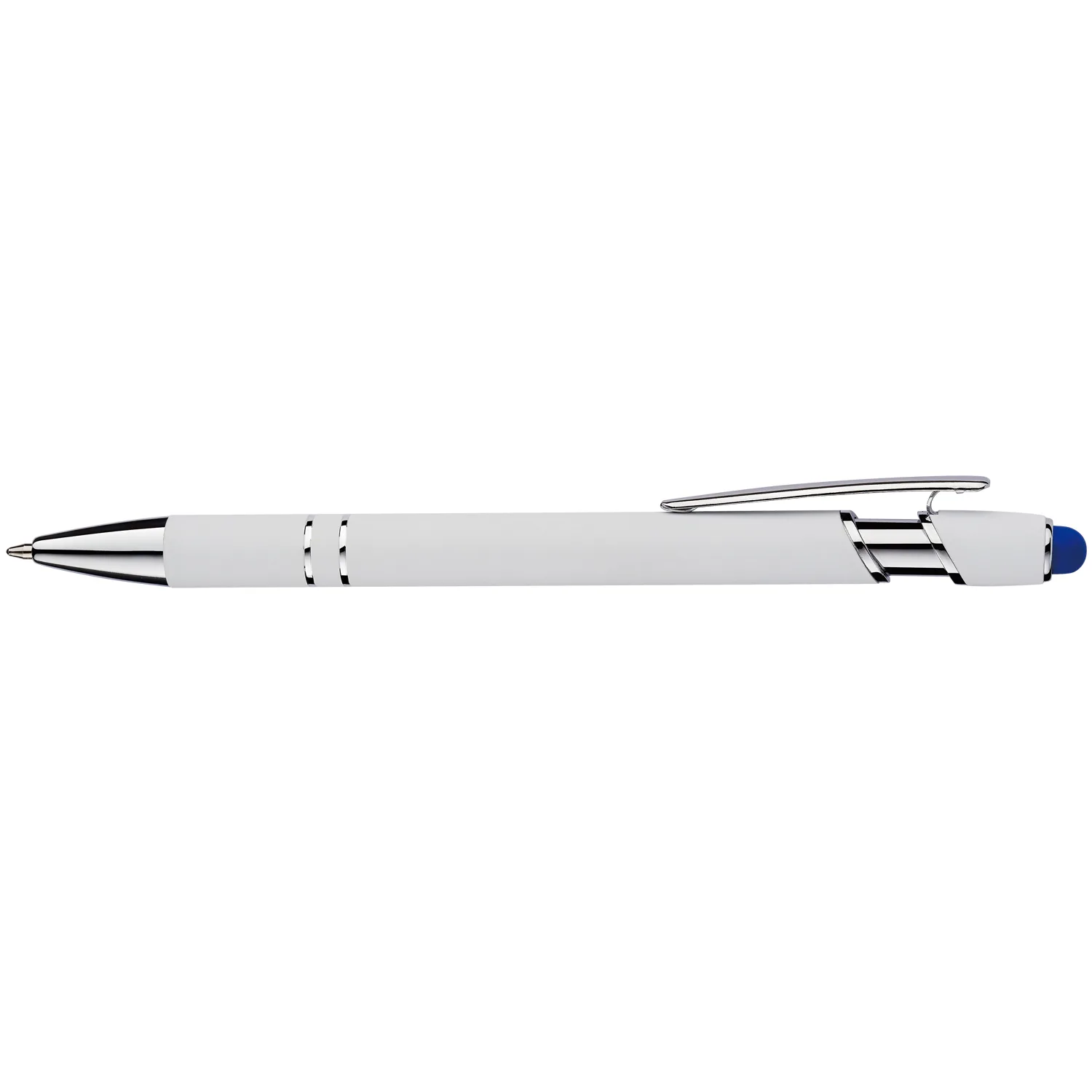 White/Blue Blank Side