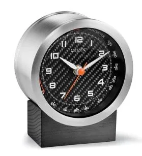 Citizen® Bluetooth® Speaker w/Carbon Fiber Dial Clock